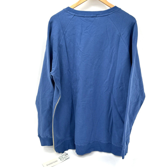 Movemama Sweatshirt Womens 3XL Maternity Breastfeeding Blue COMFY NEW - Picture 3 of 7